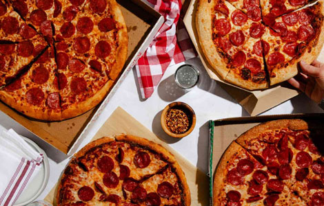 Tasty Pizzas at Tony’s takeaway in Linlithgow.